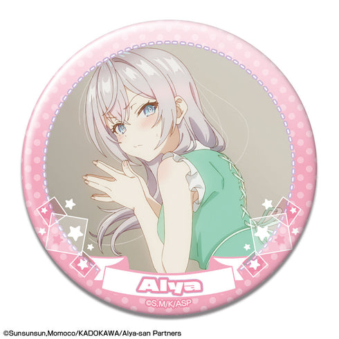 『時々ボソッとロシア語でデレる隣のアーリャさん』缶バッジ デザイン06(アーリャ/F)【202506再販】